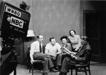 (TELEVISION) A mini-archive of more than 300 photographs from the pioneering NBC television station WNBQ in Chicago, Illinois.